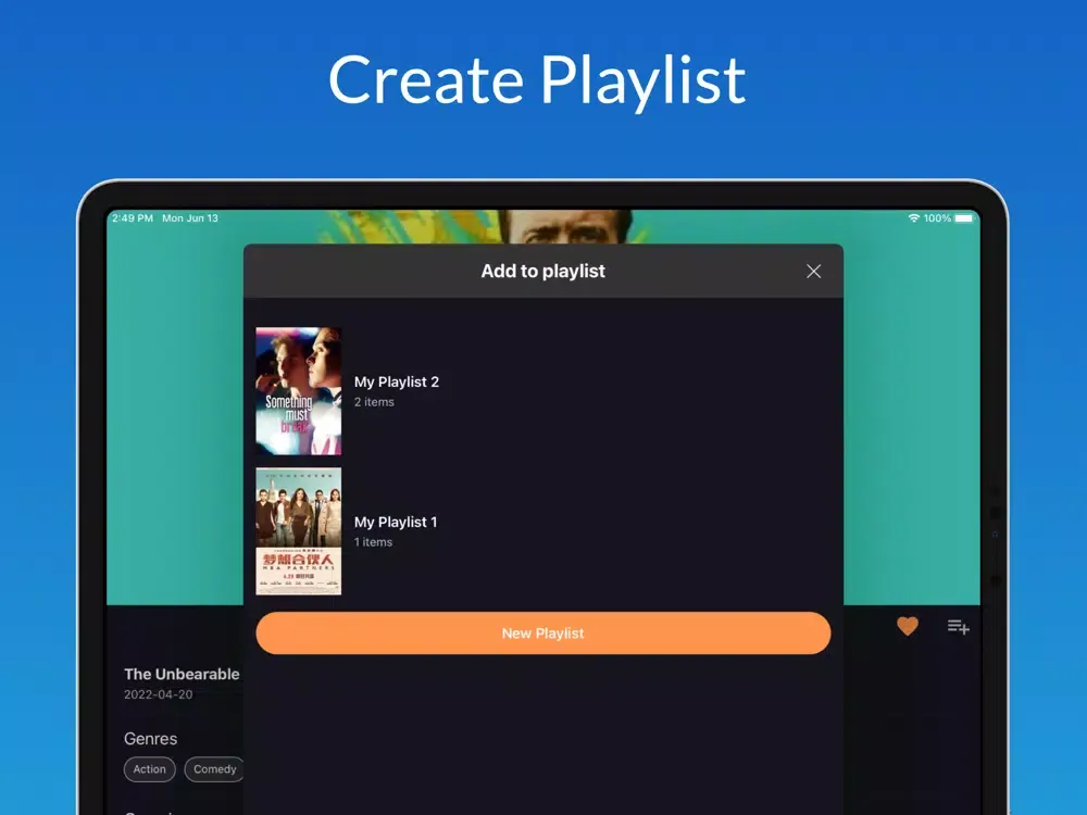 Hdo Play - Movie Planner iPad 應用截圖